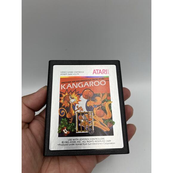 Kangaroo Atari 2600 Cartridge Only Tested Cleaned L1425 - Picture 2 of 5